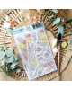 Chou & Flowers - Tampon clear - Les glaces - Rêve Azur