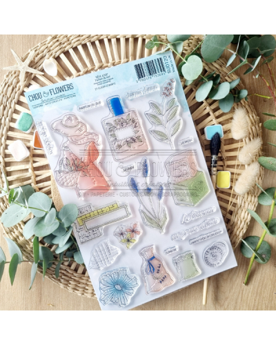 Chou & Flowers - Tampon clear - Parfum du sud - Rêve Azur