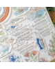 Chou & Flowers - Tampon clear - Le hublot - Rêve Azur