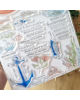 Chou & Flowers - Tampon clear - Le hublot - Rêve Azur