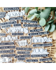 Chou & Flowers - Die-cuts - Jolies phrases sud - Rêve Azur