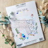 Kit papiers A4 - Rêve Azur | Chou & Flowers