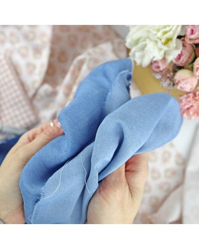 RitaRita - Coupon de tissu - Tencel - Denim