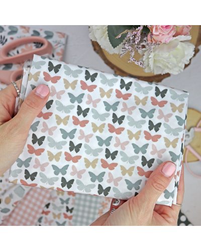 Rita's Diary - Coupon de tissu - Papillons