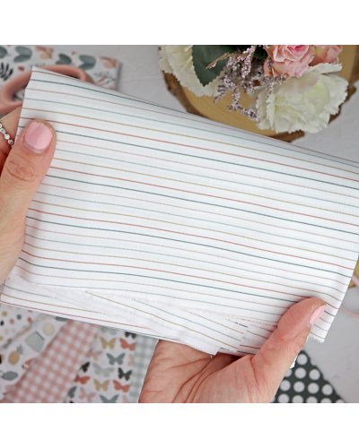 Rita's Diary - Coupon de tissu - Rayures