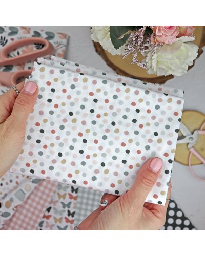Rita's Diary - Coupon de tissu - Pois