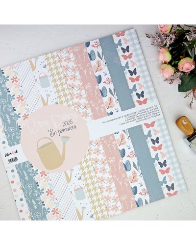 Rita's Diary - Kit Papiers 30x30 - Printemps '25