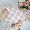 Coupon de tissu - Mini Vichy Rose - Rita's Diary | RitaRita