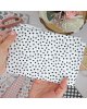 Rita's Diary - Coupon de tissu - Pois Noir & Blanc