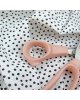 Rita's Diary - Coupon de tissu - Pois Noir & Blanc
