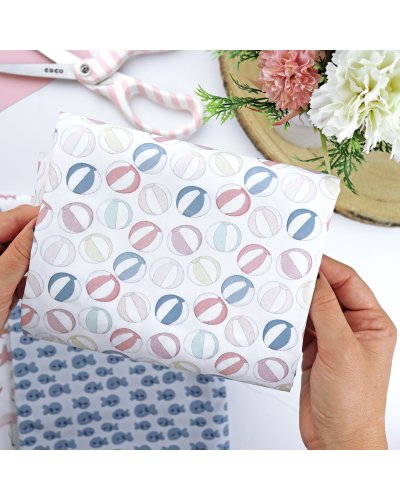 Coupon de tissu - Ballons - Ohana en la playa | Alúa Cid