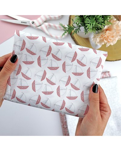 Coupon de tissu - Voilier - Ohana en la playa | Alúa Cid