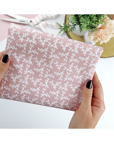 Coupon de tissu - Coraux - Ohana en la playa | Alúa Cid