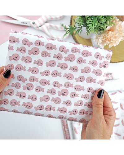 Coupon de tissu - Koi - Ohana en la playa | Alúa Cid