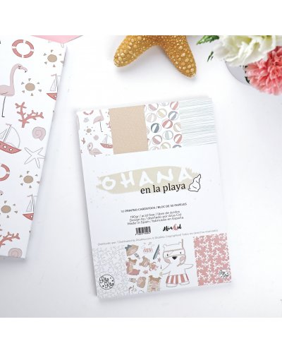 Alúa Cid - Bloc papiers 15x20cm - Ohana en la playa