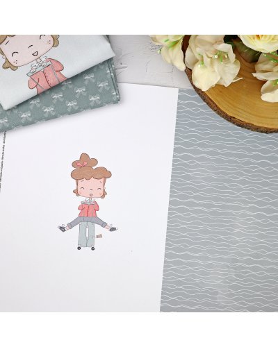 Papier laminé 32x45 - Juillet - Rita vuelve a casa | Alúa Cid