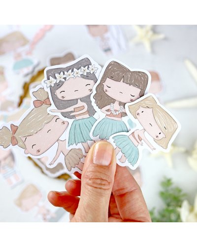 Alúa Cid - Die-cuts - Illustrations - Hawaii