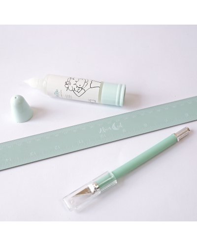 Alúa Cid - Règle 18" Vert mint