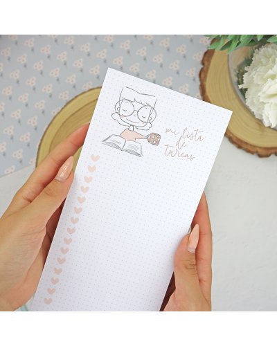 Bloc notes DL - Ma liste de tâches - Sea lo que sea | Alúa Cid