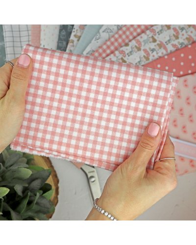 Alúa Cid - Coupon de tissu - Août - Vichy - Rita vuelve a casa