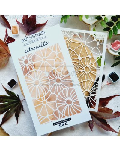 Pochoir - Citrouilles - L'orée des bois | Chou & Flowers