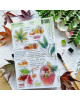 Tampon clear A5 - Ambiance sous-bois - L'orée des bois | Chou & Flowers