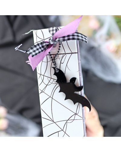 Alúa Cid - Médaillon - Chauve-souris - Cute Halloween