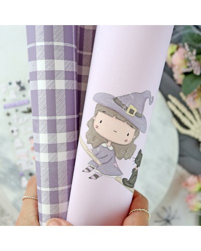 Alúa Cid - Papier laminé - Sabrina - Cute Halloween