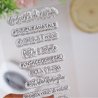 Tampon clear - Messaggi di Natale | RitaRita