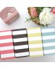 RitaRita - Classeur 10x10cm - Rayures moutarde - Basic