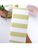 RitaRita - Classeur 10x10cm - Rayures moutarde - Basic