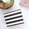 Classeur 10x10 - Rayures noir - Basic | RitaRita