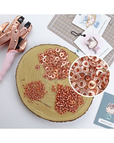 RitaRita - Oeillet large à l'unité - Rose gold