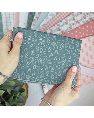 Coupon de tissu - Octobre - Maisonnettes - Rita vuelve a casa | Alúa Cid