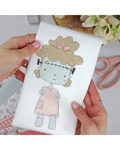 Alúa Cid - Panneau de tissu - Octobre - Rita vuelve a casa