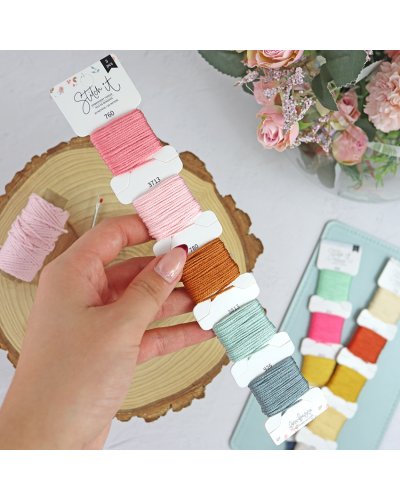 Set de fils à broder - Baby M II - Stitch it | Lora Bailora