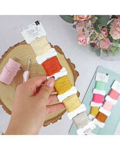 Lora Bailora - Set de fils à broder - Baby M I - Stitch it