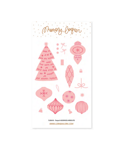Lora Bailora - Dies Décorations de Noël - Memory Lane