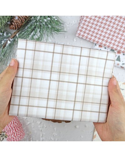 Coupon de tissu - Carreaux - Ohana en diciembre | Alúa Cid