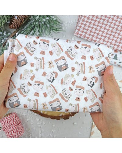 Coupon de tissu - Santa's - Ohana en diciembre | Alúa Cid