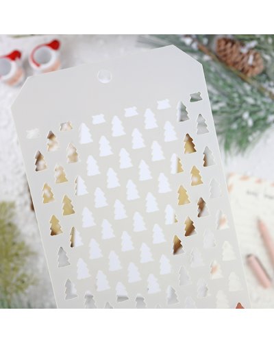 Alúa Cid - Pochoir - Sapins - Ohana en diciembre