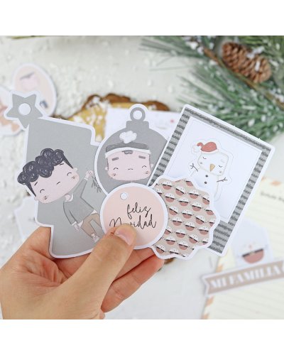 Alúa Cid - Die-cuts - Étiquettes - Ohana en diciembre