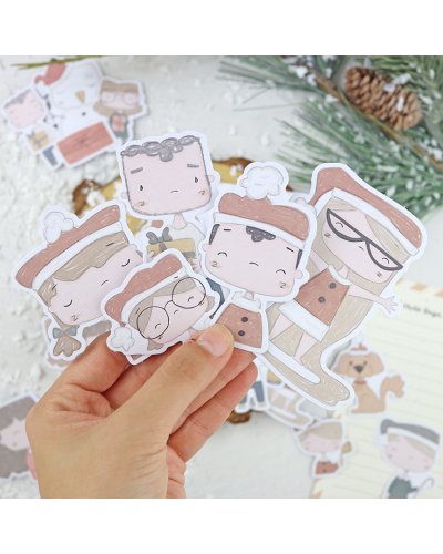 Alúa Cid - Die-cuts - Illustrations - Ohana en diciembre