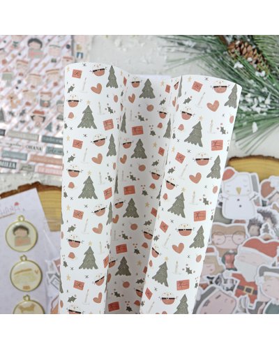 Alúa Cid - Papier laminé - Décembre - Ohana en diciembre