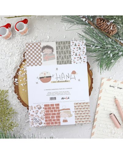 Alúa Cid - Bloc papiers 15x20cm - Ohana en diciembre