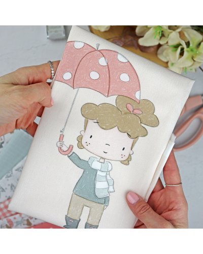 Alúa Cid - Panneau de tissu - Novembre - Rita vuelve a casa