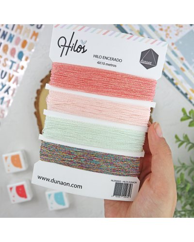 Fils cirés - Glitter | Dunaon