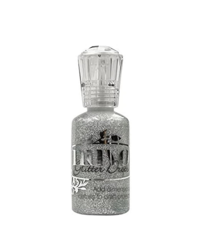 Nuvo Glitter Drops - Silver Moondust