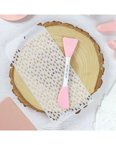 Spatule en silicone - Rose | Artis Decor