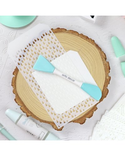 Artis Decor - Spatule en silicone - Vert mint